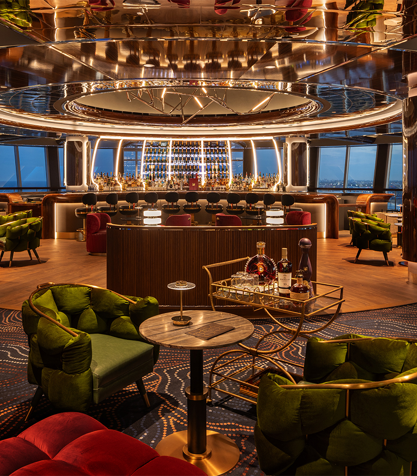 The bar at Pier Sixty-Six